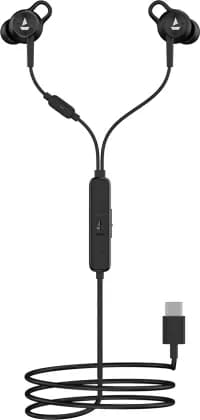 boAt Bassheads 122 ANC Type-C Wired Earphones - Price Drop